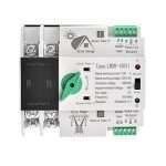 Inverseur de Source Auto/Manuel Monophasé sur Coffret — 63 A, 2P, 220V AC (ATS)