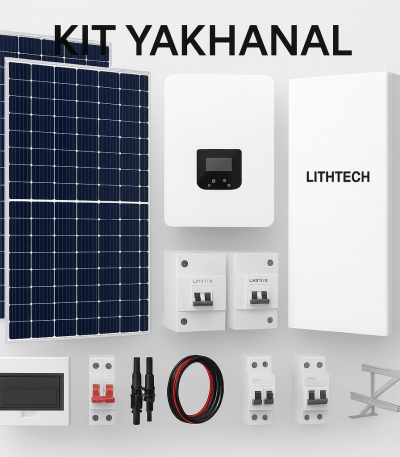 Kit YAKHANAL | Maison qui consomme entre 22 à 27 kWh/jour