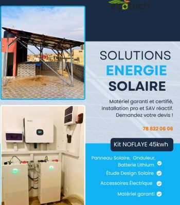 Kit NOFLAYE | Maison qui consomme entre 25 et 45 kWh/jour