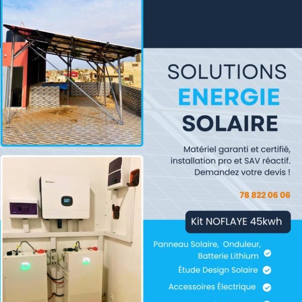 Kit NOFLAYE | Maison qui consomme entre 25 et 45 kWh/jour