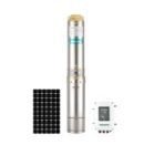 Pompe Solaire Immergée SHIMGE 1300W pour Forage — 5 m³/h | HMT 94m, 4&Prime;- DC