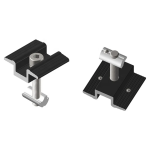 Pince Intermédiaire pour Panneau Solaire — Fixation Entre Deux Panneaux (Mid Clamp)