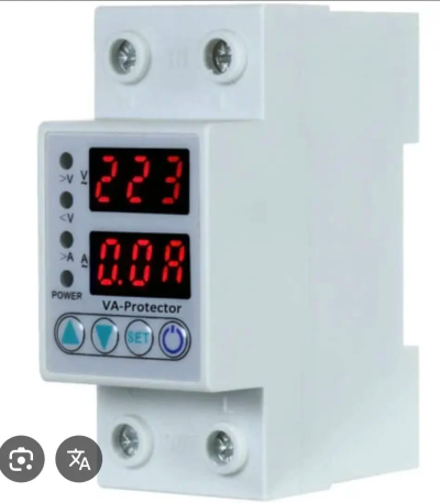 Modulaire protection surtension et sous-tension réglable 220V
