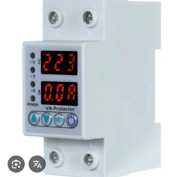 Modulaire protection surtension et sous-tension réglable 220V