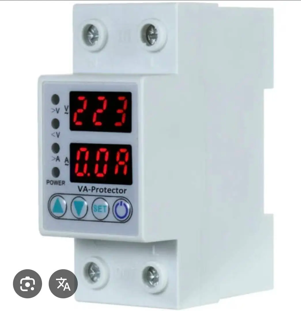 Alibaba3c99c80a67f47f178f5b44d4f0def6b5_original Modulaire protection surtension et sous-tension réglable 220V – Image 1