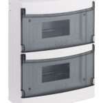 Coffret Électrique 26 Modulaires - 2 Rangée nues