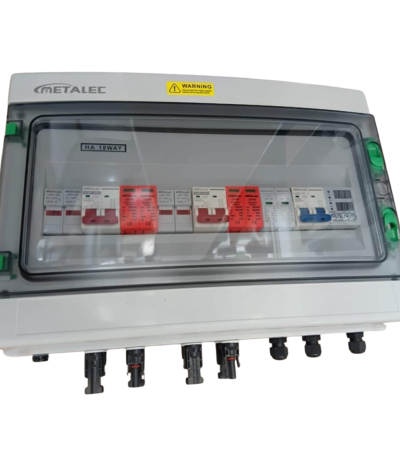 Coffret de Protection Solaire AC/DC — 2 MPPT, Triple Protection DC, 2P AC, Pré-équipé Étanche