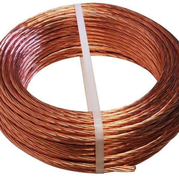 Câble Cuivre Nu 25 mm² — Conducteur de Mise à la Terre (au mètre)