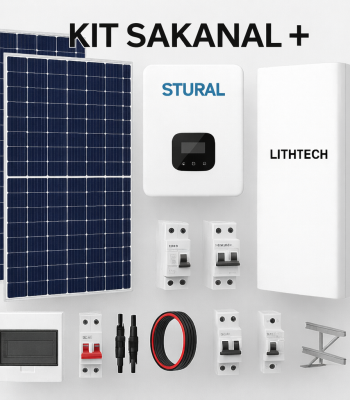 Kit Solaire Complet SAKANAL+ – Maison Familiale (15 à 22 kWh/jour)