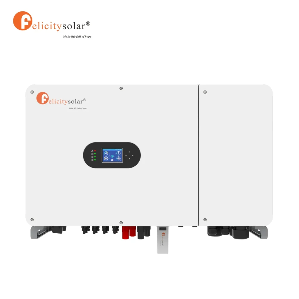 Onduleur Hybride Felicity 50Kw Triphasé  HV