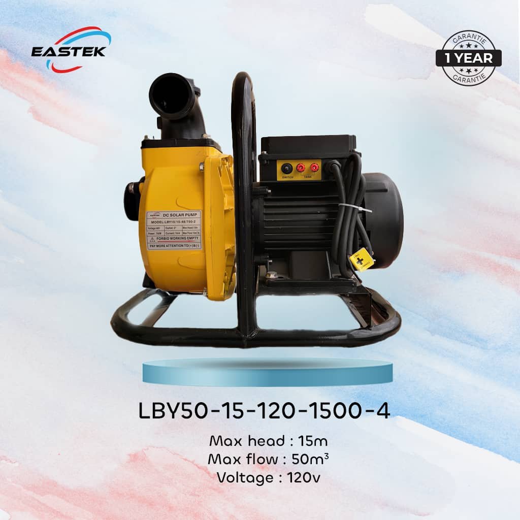 Pompe Solaire de Surface Debit 1500w (50m3-15m)