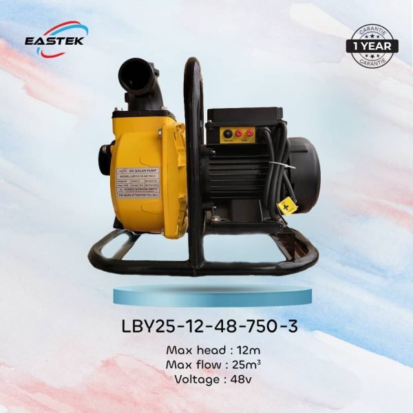Pompe Solaire de Surface Debit 750w (25m3-12m)