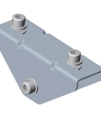 Pied de Fixation Galvanisé — Embase C41 pour Support Solaire