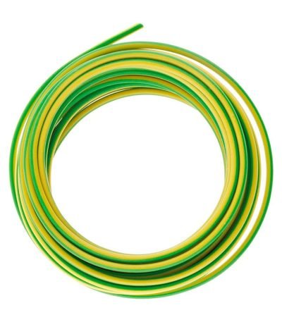 Câble Souple 1×6 mm² Vert/Jaune — Mise à la Terre (au mètre)