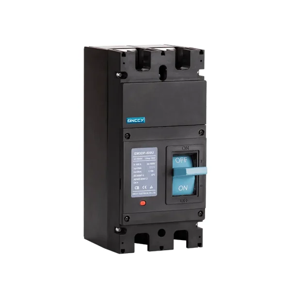 Disjoncteur DC Batterie 2P 400A - 1000V (MCCB Haute Puissance)