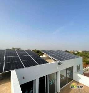 Installation solaire ESOTECH de 14.4 kWc à Ngaparou