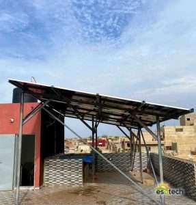 Installation solaire ESOTECH de 9.9 kWc à Yoff, Dakar